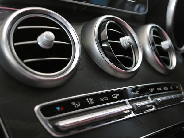 Airco dashboard auto